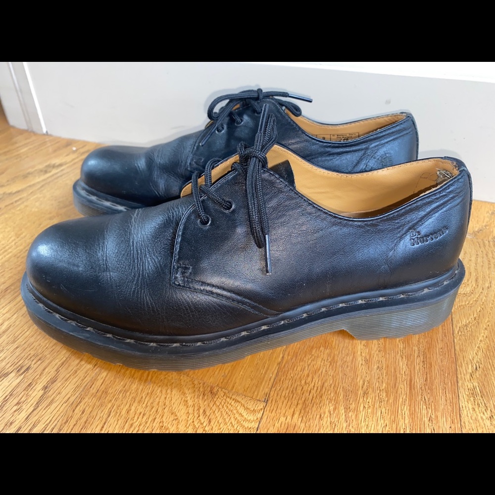 Dr Marten Black Oxford shoes